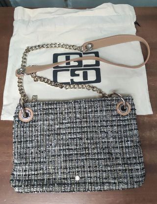 Bolso Gloria Ortiz Negro/Gris