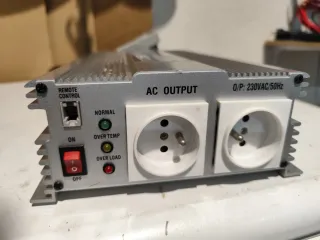 Inversor 1200W 24V DC a 230V
