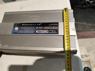 Inversor 1200W 24V DC a 230V
