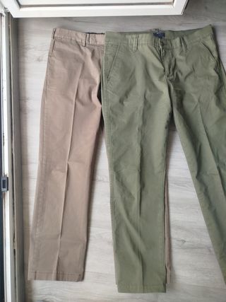Lote 2 Pantalones Talla L (42-44)