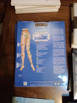 Collant Oroblu Repos 70 Beige Taglia S