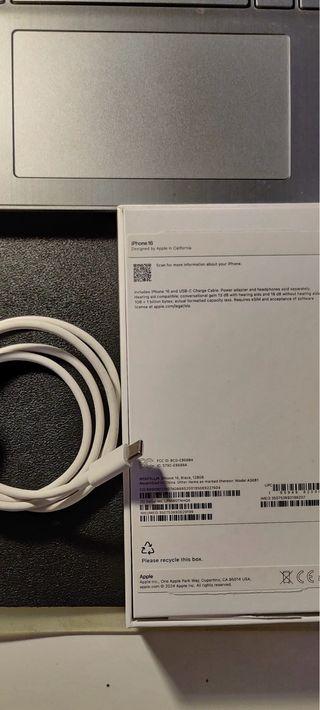 iPhone 16 128GB Negro