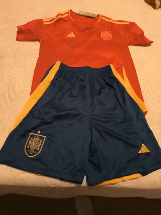 Equipación España Adidas Niño