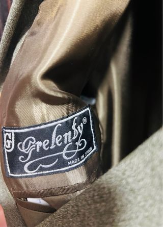 Traje de chaqueta hombre gris verdoso