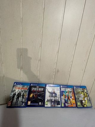 Juegos PS4(preguntar precios siempre negocio)