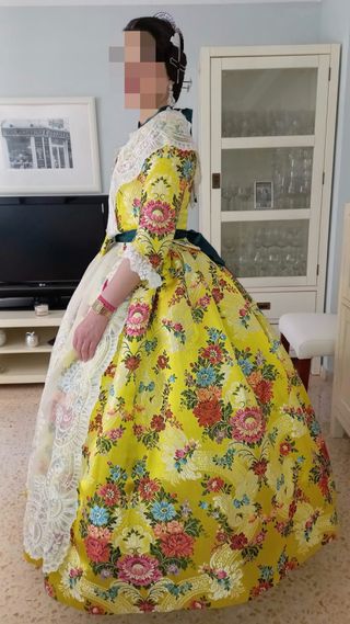 Traje de Fallera Multicolor