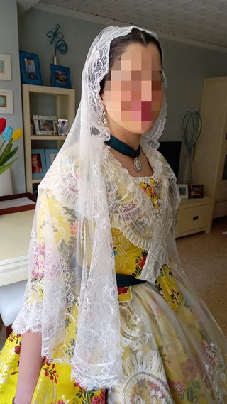 Traje de Fallera Multicolor