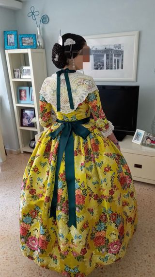 Traje de Fallera Multicolor