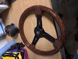 Volante réplica madera 