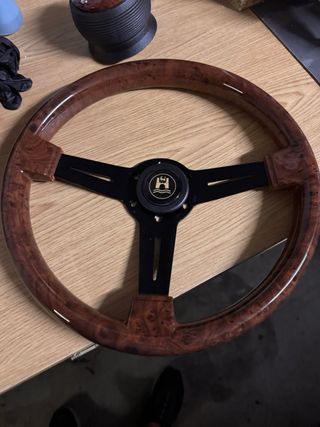 Volante réplica madera 