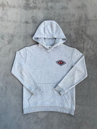 Sudadera Quiksilver Gris Logo