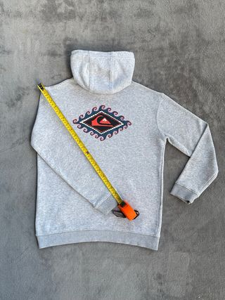 Sudadera Quiksilver Gris Logo