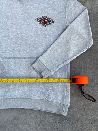 Sudadera Quiksilver Gris Logo