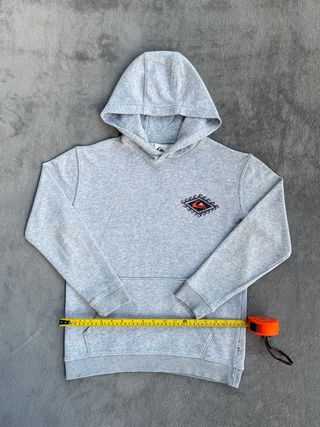 Sudadera Quiksilver Gris Logo
