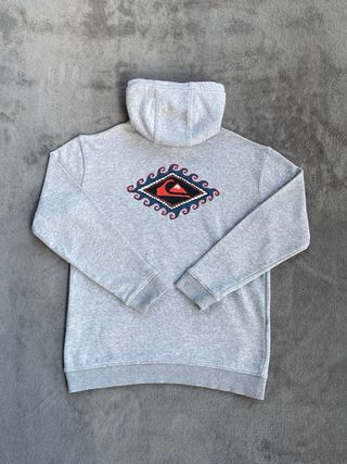 Sudadera Quiksilver Gris Logo