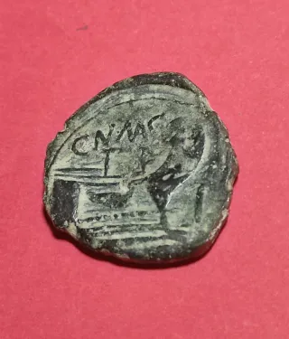 Republica romana As Cneo Pompeyo Jr.46-45 AC. 