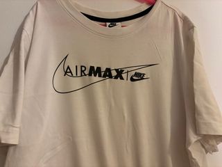 Camiseta Nike Air Max Blanca