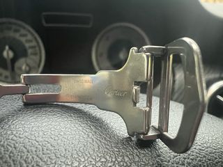 Hebilla Cartier Pasha Plata