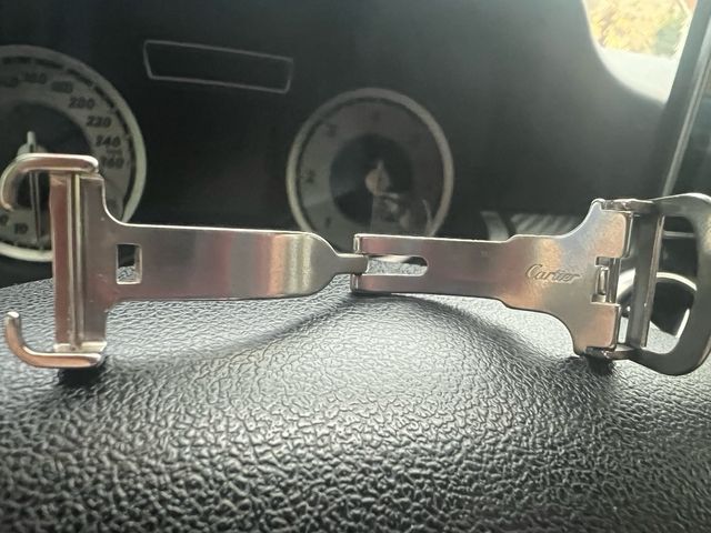 Hebilla Cartier Pasha Plata