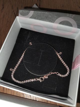 Pulsera Pandora Oro Rosa Circonitas