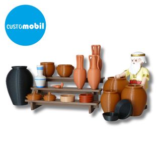 Puesto Alfarería Mercado Playmobil