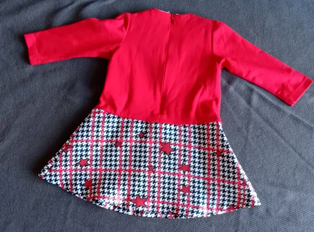 Vestido rojo 18-24 meses Ambaraba