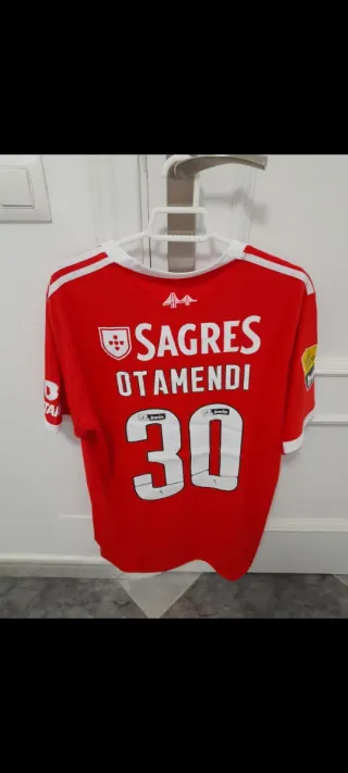 Camiseta Benfica Otamendi Talla XL Adidas
