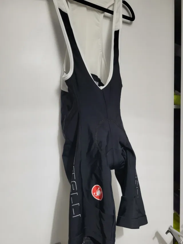 Culotte Castelli Talla S Negro/Blanco