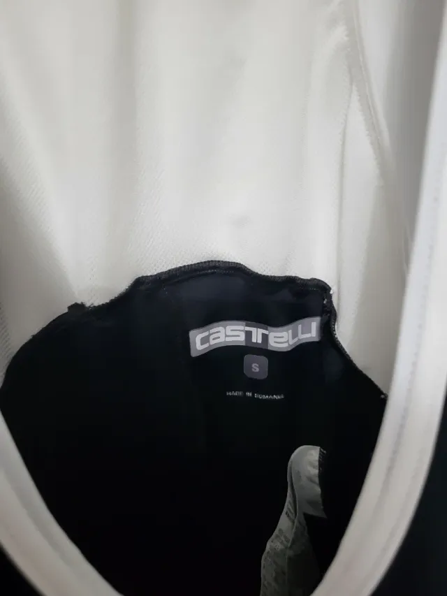 Culotte Castelli Talla S Negro/Blanco