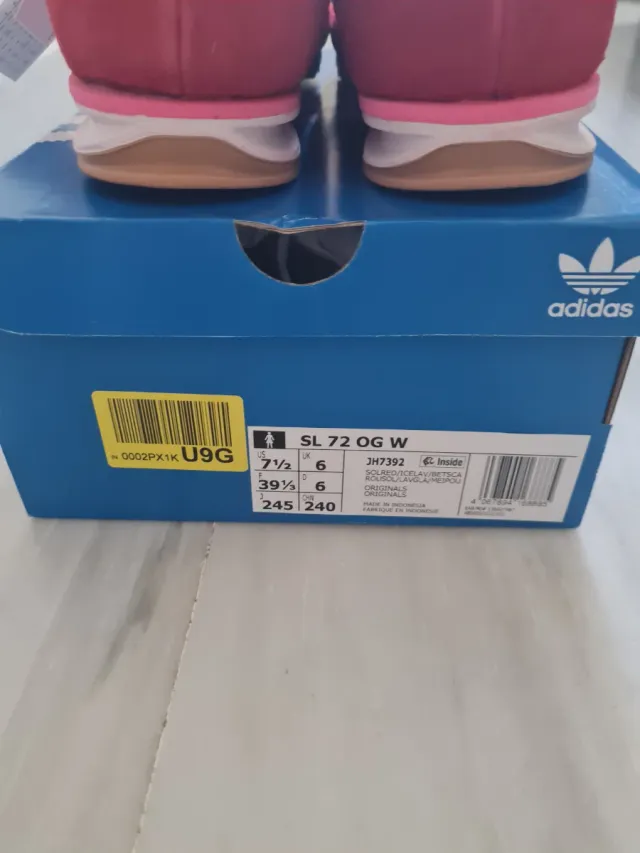 Zapatillas Adidas SL 72 OG Rojo.