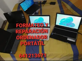 Formateo de Ordenadores
Mantenimiento y reparacion