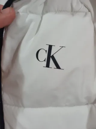Chaqueta Calvin Klein Jeans Blanca