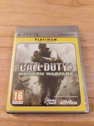 Call of Duty 4: Modern Warfare PS3 Platinum