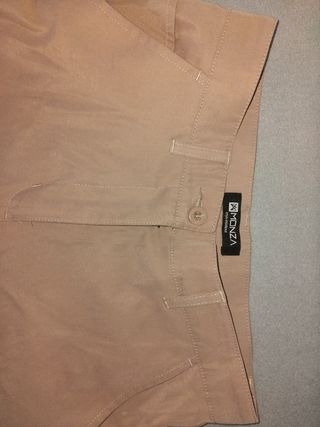 Pantalón mujer Monza beige talla S