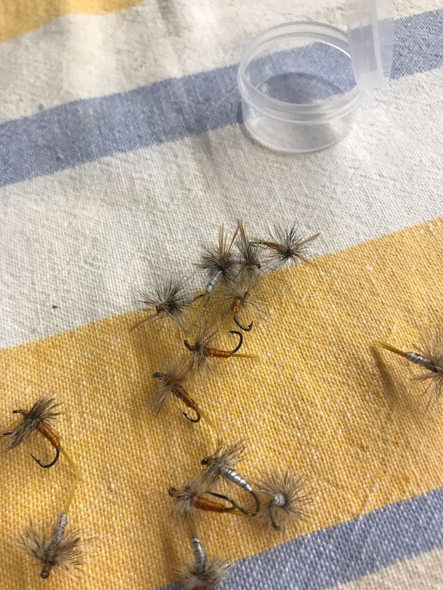 Moscas artificiales para trucha