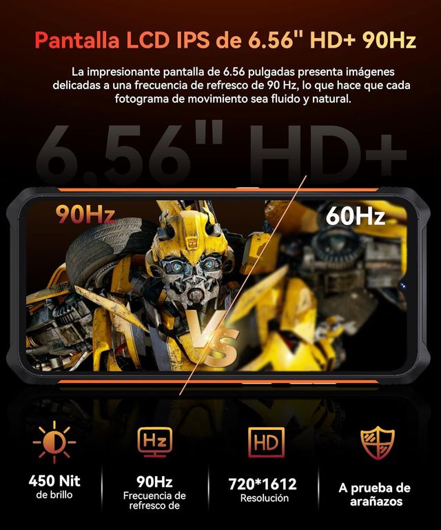 CUBOT Kingkong ES movil, potencia extrema y ligero