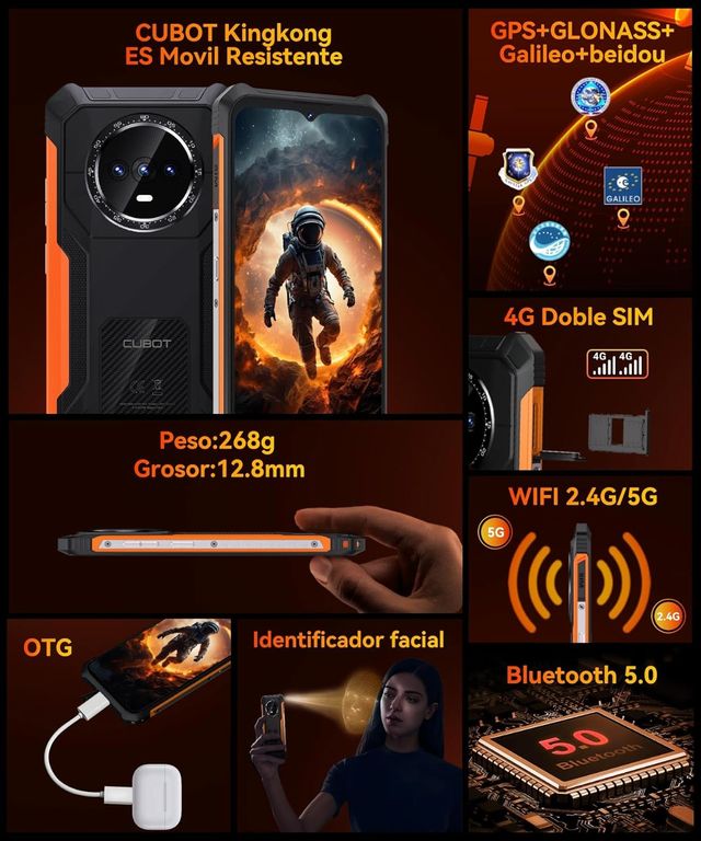 CUBOT Kingkong ES movil, potencia extrema y ligero
