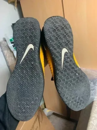 Zapatillas futbol sala Nike Mercurial NaranjaNegro