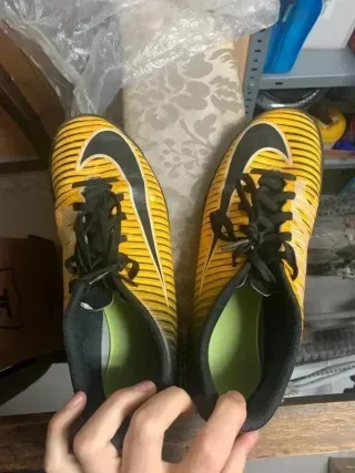 Zapatillas futbol sala Nike Mercurial NaranjaNegro