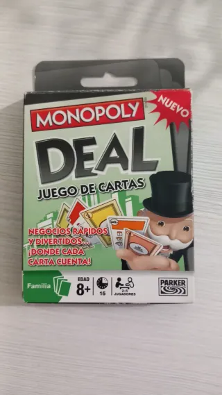 Monopoly Deal Juego de Cartas