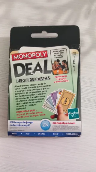 Monopoly Deal Juego de Cartas