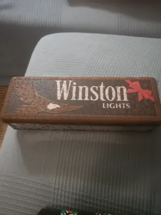 Caja Metálica Vintage Winston Lights