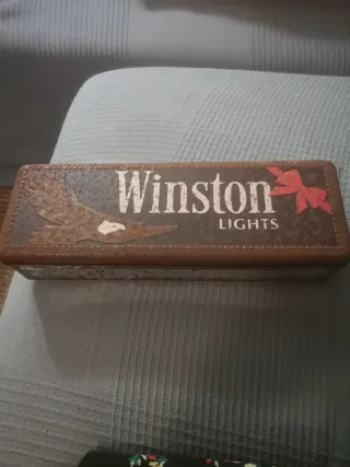 Caja Metálica Vintage Winston Lights