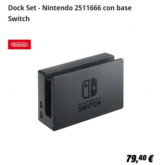 Base Nintendo Switch con correas