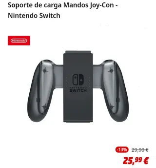 Base Nintendo Switch con correas
