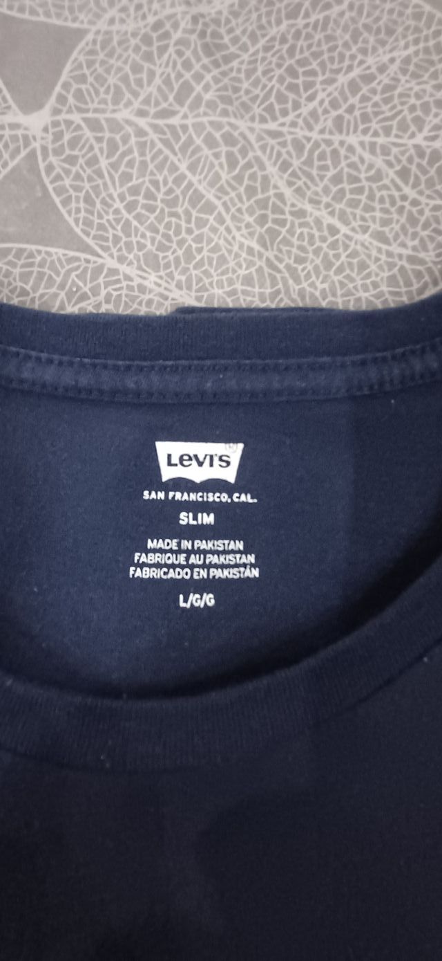 Camiseta Levi's Azul Talla L Slim