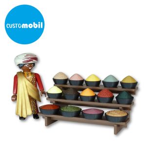 Puesto de Especias Mercado Playmobil