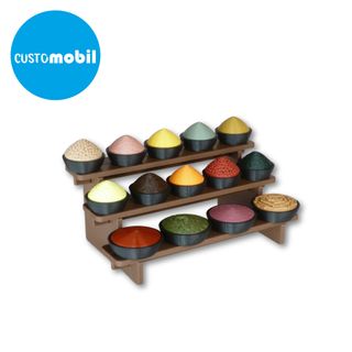 Puesto de Especias Mercado Playmobil
