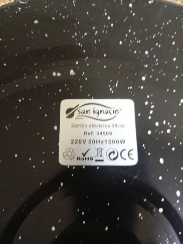 Paellera Eléctrica San Ignacio 34cm