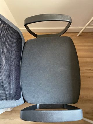 Silla de oficina IKEA negra